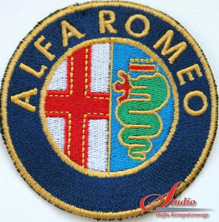 Alfa Romeo - haft komputerowy