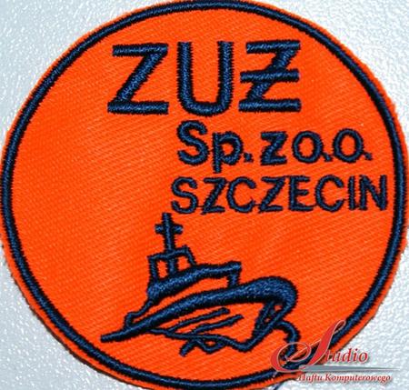 ZUŻ Szczecin - haft komputerowy